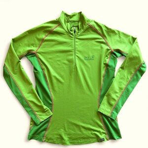 Jack Wolfskin 1/4 Zip Mid-Layer Pullover